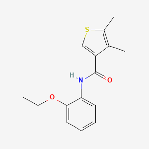 N-(2-ethoxyphenyl)-4,5-dimethylthiophene-3-carboxamide