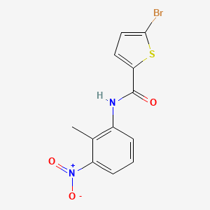 5-bromo-N-(2-methyl-3-nitrophenyl)thiophene-2-carboxamide