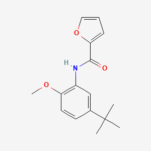 N-(5-tert-butyl-2-methoxyphenyl)furan-2-carboxamide