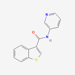 N-(pyridin-3-yl)-1-benzothiophene-3-carboxamide