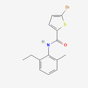 5-bromo-N-(2-ethyl-6-methylphenyl)thiophene-2-carboxamide