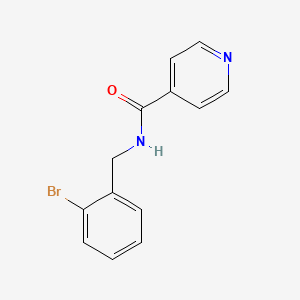 N-(2-bromobenzyl)isonicotinamide