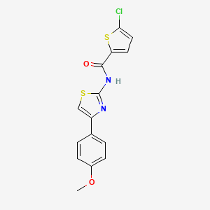 5-CHLORO-N-[4-(4-METHOXYPHENYL)-13-THIAZOL-2-YL]THIOPHENE-2-CARBOXAMIDE