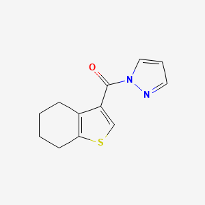 1-(4,5,6,7-tetrahydro-1-benzothien-3-ylcarbonyl)-1H-pyrazole