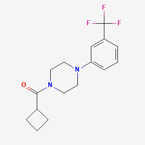 CYCLOBUTYL{4-[3-(TRIFLUOROMETHYL)PHENYL]PIPERAZINO}METHANONE