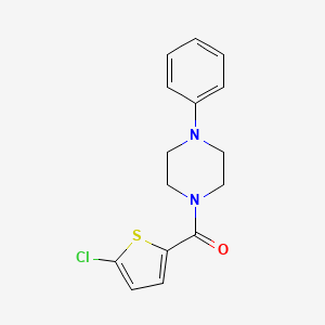 (5-CHLORO-2-THIENYL)(4-PHENYLPIPERAZINO)METHANONE