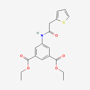 DIETHYL 5-{[2-(2-THIENYL)ACETYL]AMINO}ISOPHTHALATE