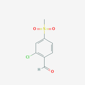 B034893 2-Chloro-4-(methylsulfonyl)benzaldehyde CAS No. 101349-95-5