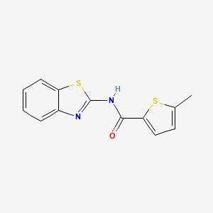 N-(1,3-benzothiazol-2-yl)-5-methylthiophene-2-carboxamide