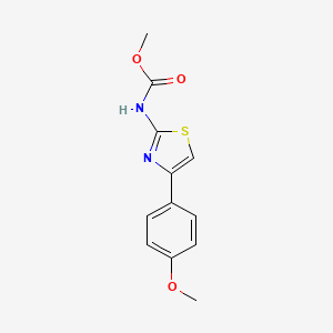 methyl [4-(4-methoxyphenyl)-1,3-thiazol-2-yl]carbamate