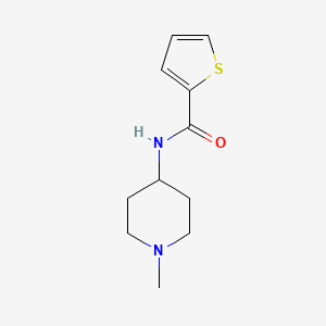 N-(1-methylpiperidin-4-yl)thiophene-2-carboxamide