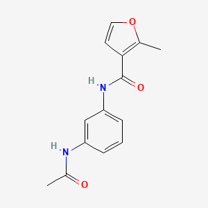 N~3~-[3-(ACETYLAMINO)PHENYL]-2-METHYL-3-FURAMIDE