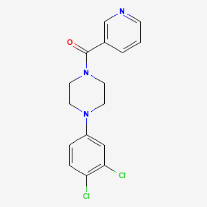 [4-(3,4-DICHLOROPHENYL)PIPERAZINO](3-PYRIDYL)METHANONE