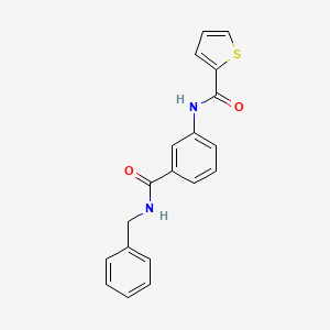 N-[3-(benzylcarbamoyl)phenyl]thiophene-2-carboxamide