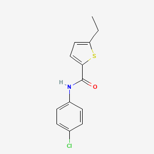 N-(4-chlorophenyl)-5-ethylthiophene-2-carboxamide