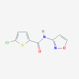 5-CHLORO-N-(12-OXAZOL-3-YL)THIOPHENE-2-CARBOXAMIDE