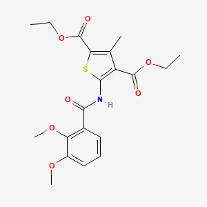 diethyl 5-(2,3-dimethoxybenzamido)-3-methylthiophene-2,4-dicarboxylate