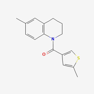 [6-METHYL-3,4-DIHYDRO-1(2H)-QUINOLINYL](5-METHYL-3-THIENYL)METHANONE