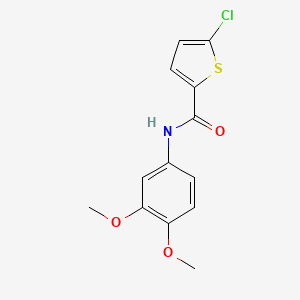 5-chloro-N-(3,4-dimethoxyphenyl)thiophene-2-carboxamide