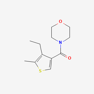 (4-ETHYL-5-METHYL-3-THIENYL)(MORPHOLINO)METHANONE