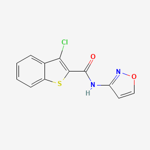 3-chloro-N-3-isoxazolyl-1-benzothiophene-2-carboxamide