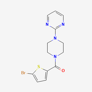 (5-BROMO-2-THIENYL)[4-(2-PYRIMIDINYL)PIPERAZINO]METHANONE