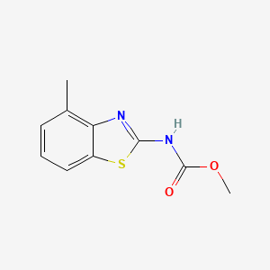 methyl (4-methyl-1,3-benzothiazol-2-yl)carbamate