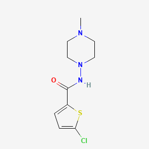 5-chloro-N-(4-methylpiperazin-1-yl)thiophene-2-carboxamide