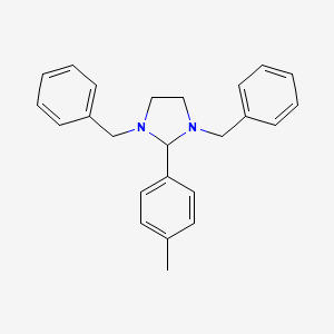 1,3-dibenzyl-2-(4-methylphenyl)imidazolidine