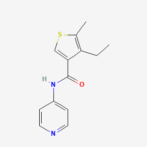 3-THIOPHENECARBOXAMIDE, 4-ETHYL-5-METHYL-N-4-PYRIDINYL-