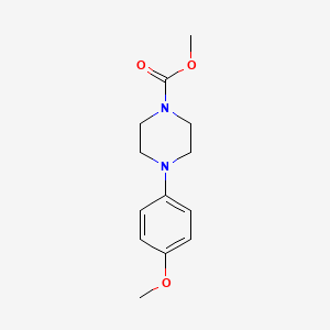 methyl 4-(4-methoxyphenyl)-1-piperazinecarboxylate