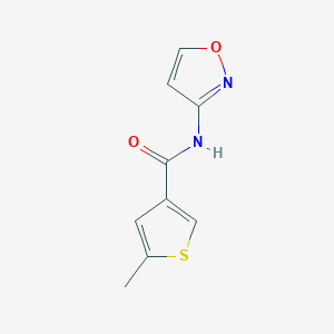 5-METHYL-N-(12-OXAZOL-3-YL)THIOPHENE-3-CARBOXAMIDE