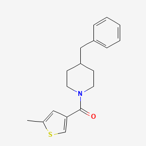 (4-BENZYLPIPERIDINO)(5-METHYL-3-THIENYL)METHANONE