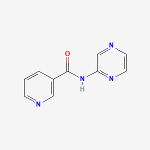 N-(pyrazin-2-yl)pyridine-3-carboxamide