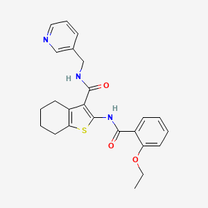 2-[(2-ethoxybenzoyl)amino]-N-(3-pyridinylmethyl)-4,5,6,7-tetrahydro-1-benzothiophene-3-carboxamide