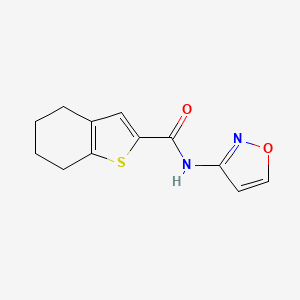 N-(Isoxazol-3-yl)-4,5,6,7-tetrahydrobenzo[b]thiophene-2-carboxamide