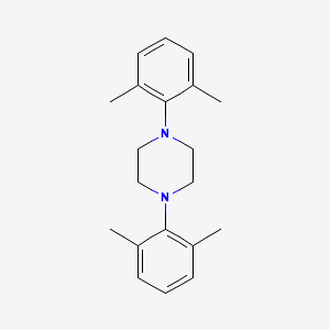 molecular formula C20H26N2 B3491094 1,4-bis(2,6-dimethylphenyl)piperazine 