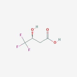 molecular formula C4H5F3O3 B034911 (R)-4,4,4-三氟-3-羟基丁酸 CAS No. 108211-36-5