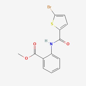 methyl 2-{[(5-bromo-2-thienyl)carbonyl]amino}benzoate