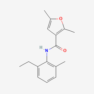 N-(2-ethyl-6-methylphenyl)-2,5-dimethyl-3-furamide