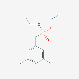 molecular formula C13H21O3P B034913 3,5-Dimethylbenzylphosphonic acid diethyl ester CAS No. 103888-91-1