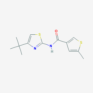 N-(4-TERT-BUTYL-13-THIAZOL-2-YL)-5-METHYLTHIOPHENE-3-CARBOXAMIDE