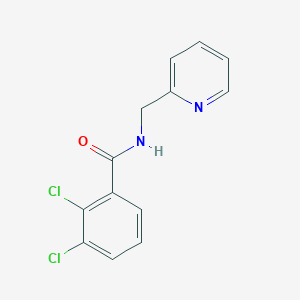 molecular formula C13H10Cl2N2O B3491528 2,3-dichloro-N-(pyridin-2-ylmethyl)benzamide 