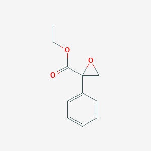 molecular formula C11H12O3 B034916 2-Phenyloxirane-2-carboxylic acid ethyl ester CAS No. 19780-36-0