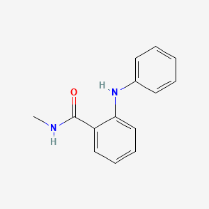 molecular formula C14H14N2O B3491821 N-methyl-2-(phenylamino)benzamide 