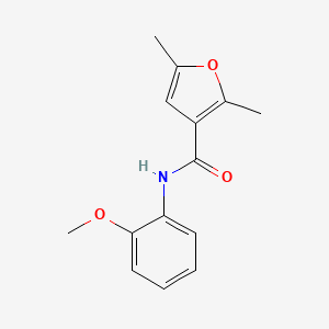 N-(2-methoxyphenyl)-2,5-dimethyl-3-furamide