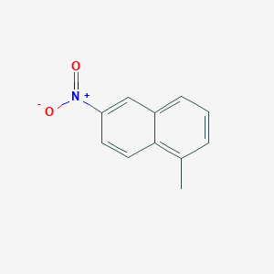 molecular formula C11H9NO2 B034922 1-Methyl-6-nitronaphthalene CAS No. 105752-67-8