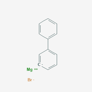molecular formula C12H9BrMg B034926 3-Biphenylmagnesium bromide CAS No. 103068-18-4