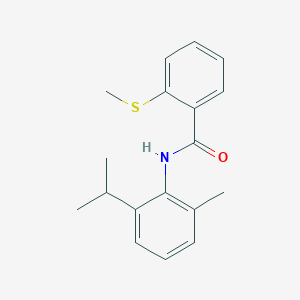 N-(2-isopropyl-6-methylphenyl)-2-(methylthio)benzamide