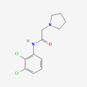 N-(2,3-dichlorophenyl)-2-(1-pyrrolidinyl)acetamide